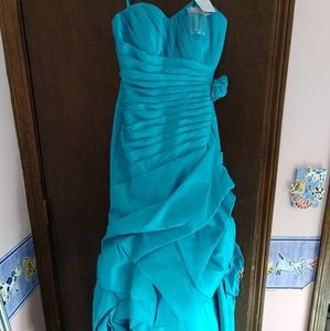 Paparazzi Gown Turquoise Size 0